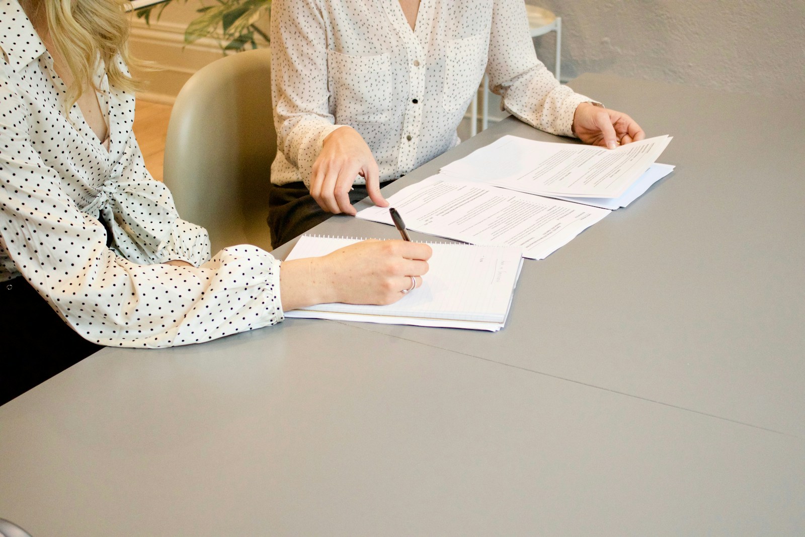 Signature d'un mandat de vente